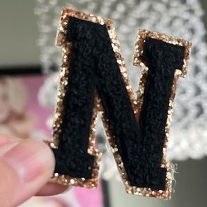 Stoney Clover Lane Varsity Glitter Patch